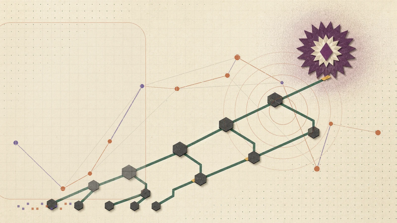 Mistral Large 3, reviewed: rust bands and compact inference lanes.